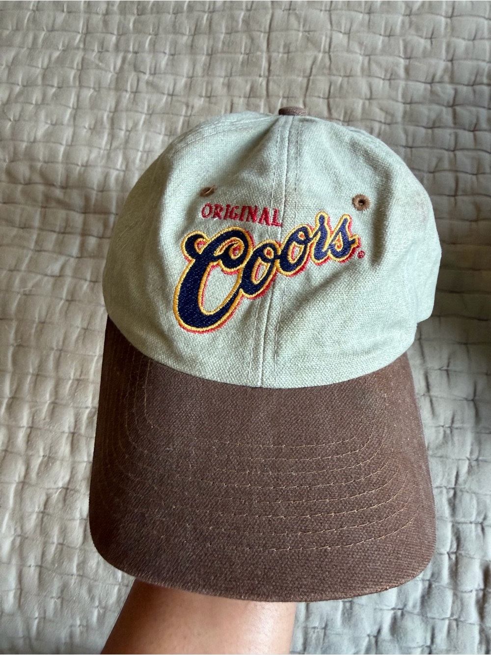 Vintage Coors Beer Hat